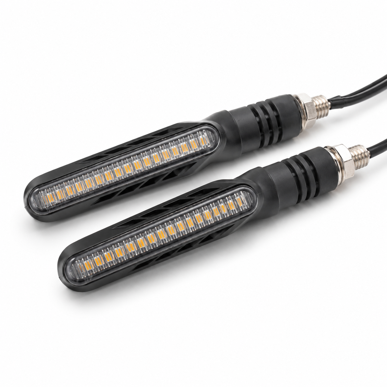 راهنمای LED رانینگ موتورسیکلت Moky Pro مدل i116 نور زرد جفتی